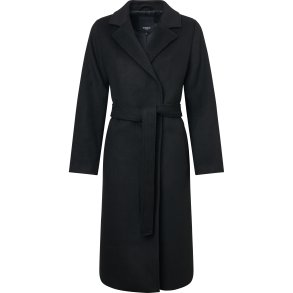 Alix Coat - Uldfrakke - Black - Sort
